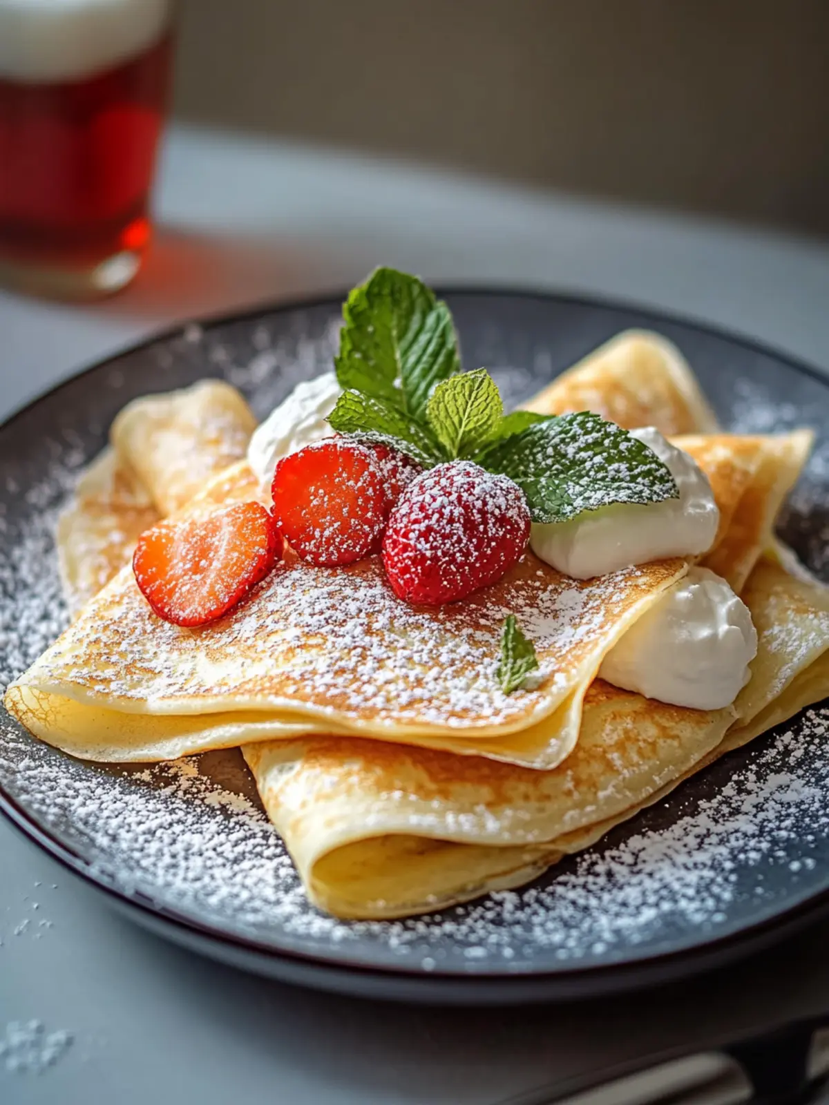 Ostern Crêpes mit Erdbeerfüllung und alkoholfreiem Bier genießen 4 Genießen Sie Ostern Crêpes mit Erdbeerfüllung und alkoholfreiem Bier