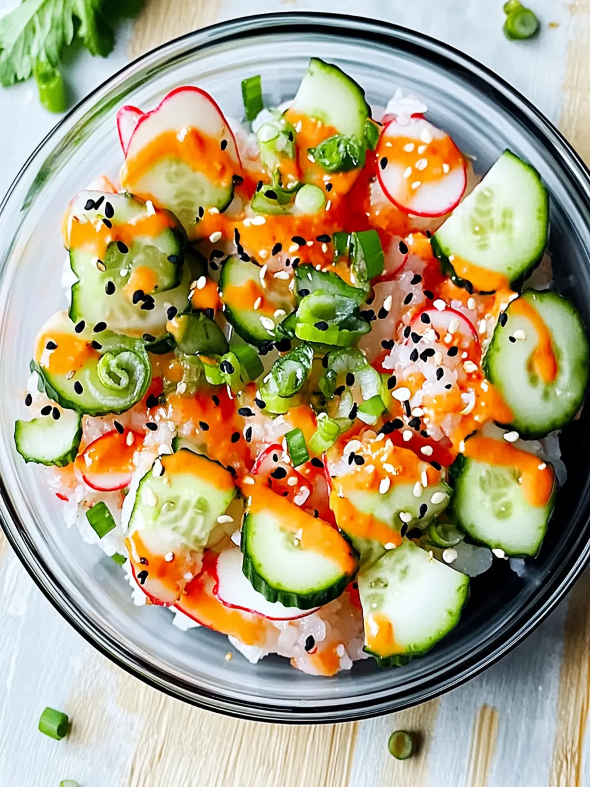 California-Rollen Gurkensalat: Schnell und Gesund Genießen 4 California-Rollen Gurkensalat: Ein Erfrischendes Gesundes Vergnügen