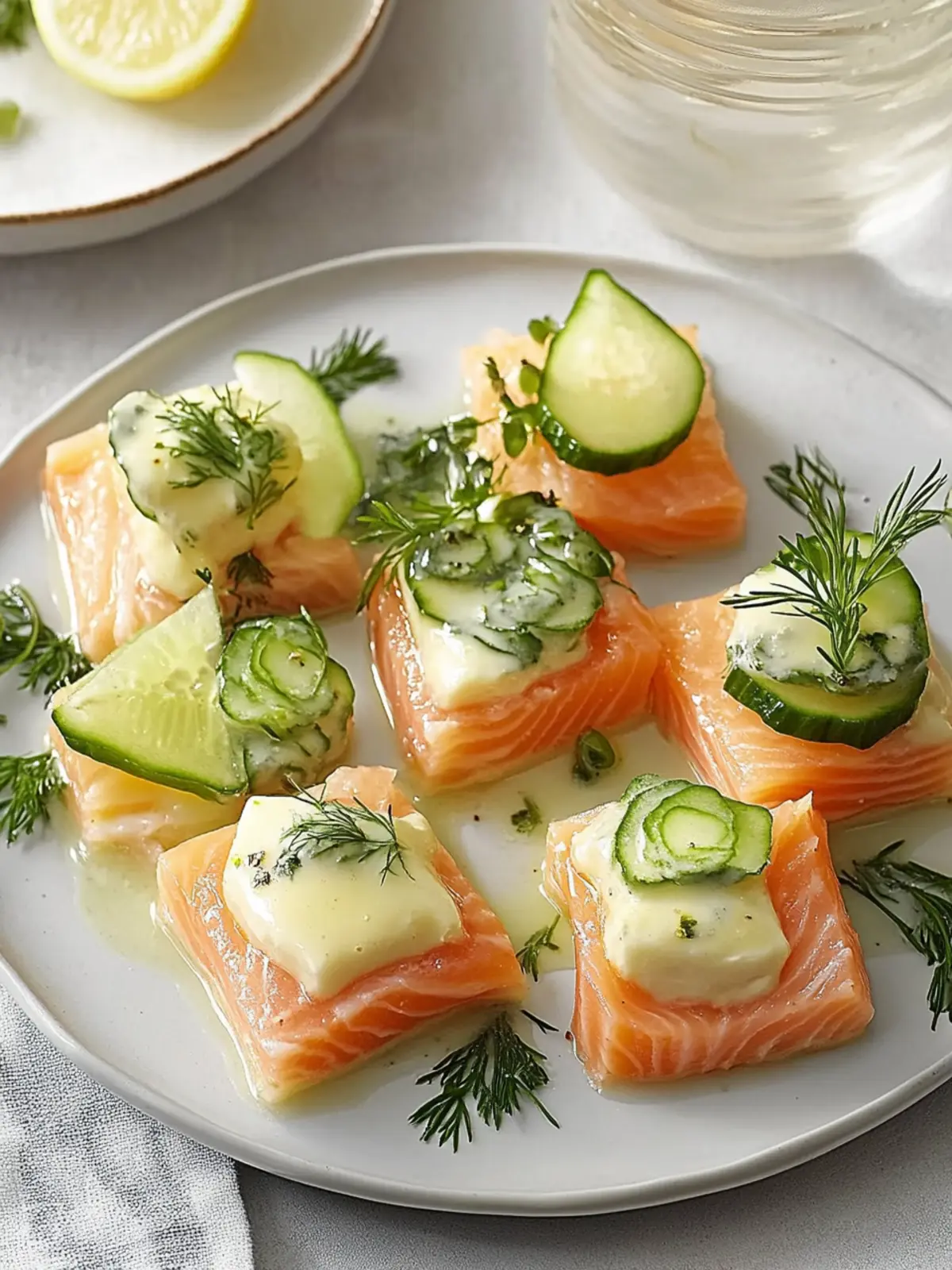 Räucherlachs Häppchen mit Schalottensoße: Einfach und Elegant 3 Räucherlachs Häppchen mit Schalottensoße: Einfaches Gourmet-Vorspeise