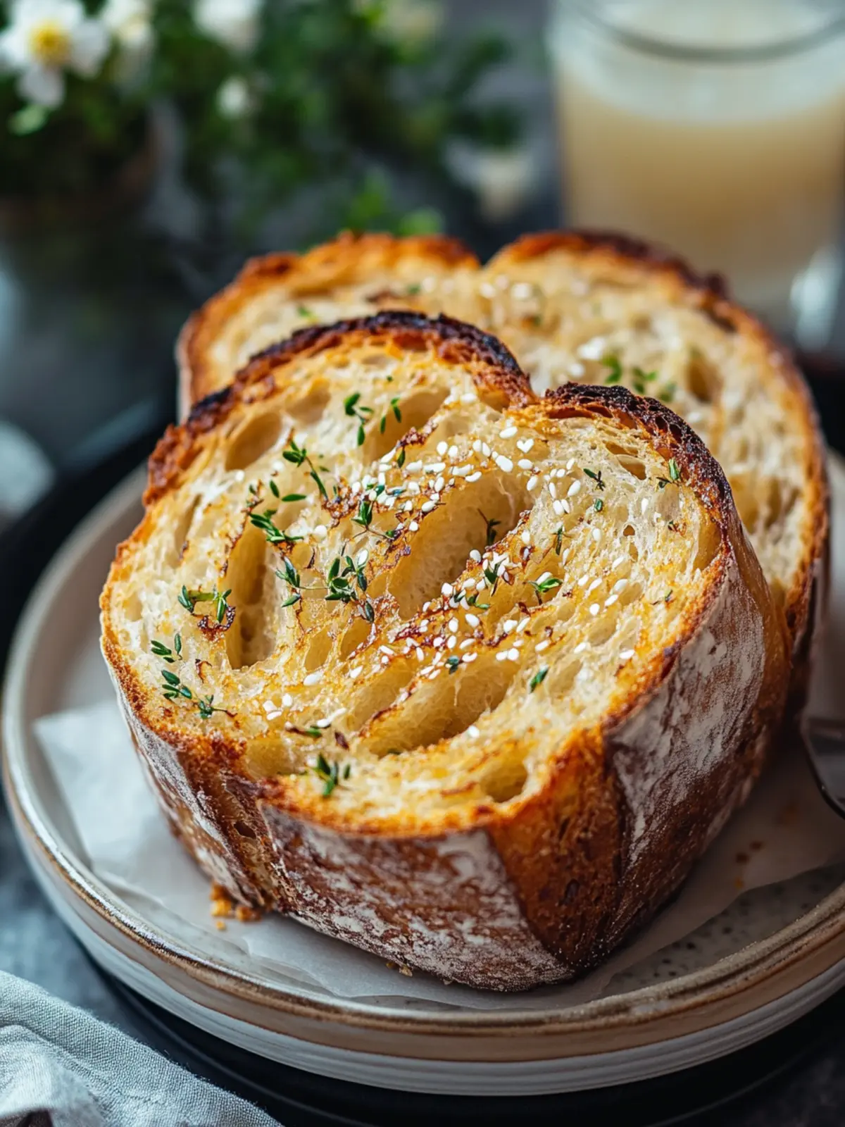 Crispy Airfryer Knoblauchbrot in nur 11 Minuten genießen 4 Airfryer Knoblauchbrot