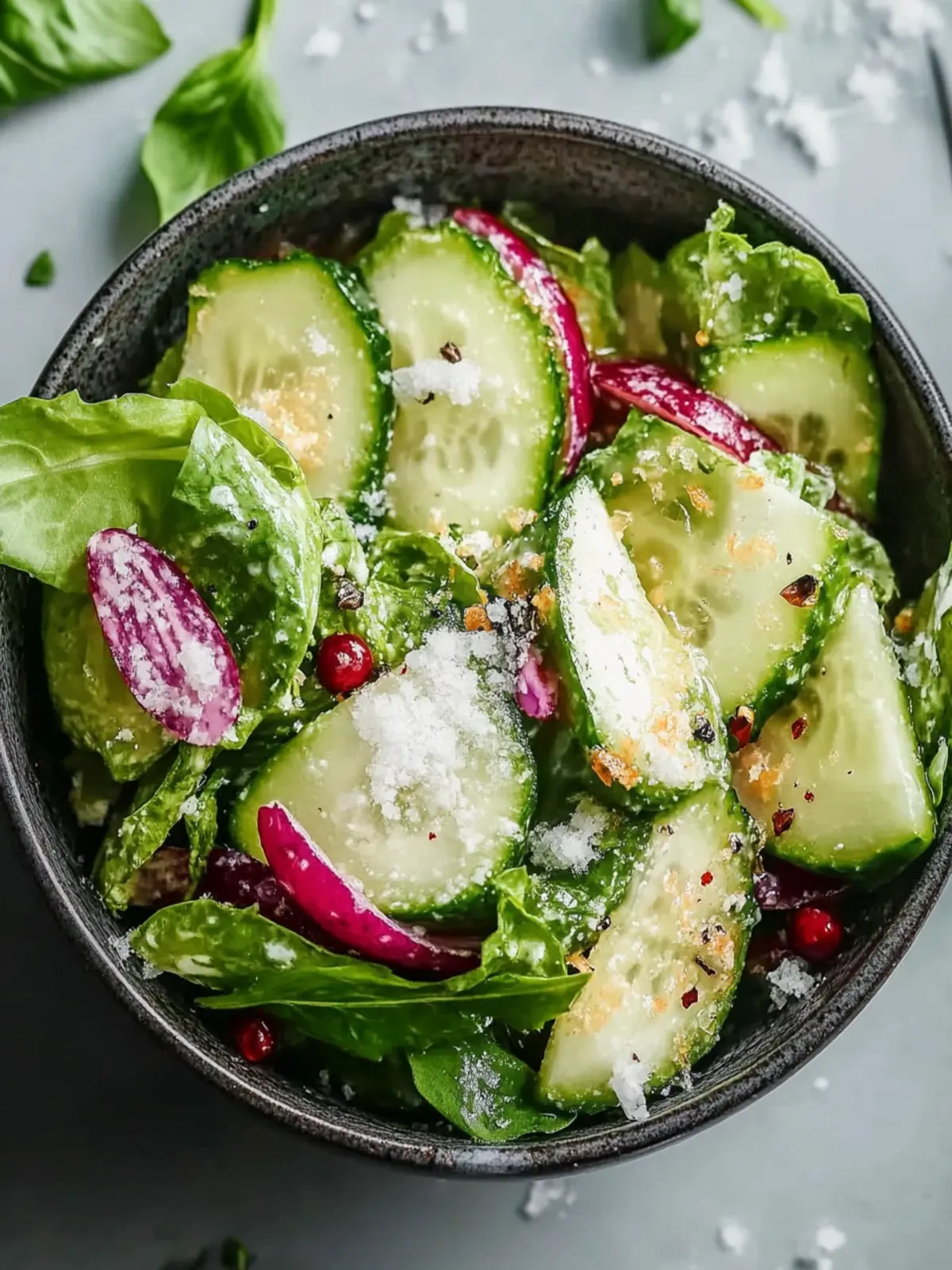 Crispy Gurkensalat