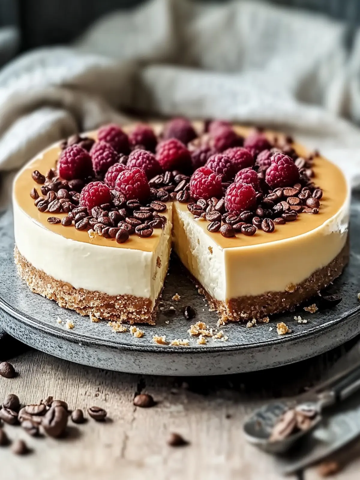 Kaffeeliebhaber-Käsekuchen: Cremiger Genuss ohne Backen 2 Kaffee-Liebhaber-Käsekuchen