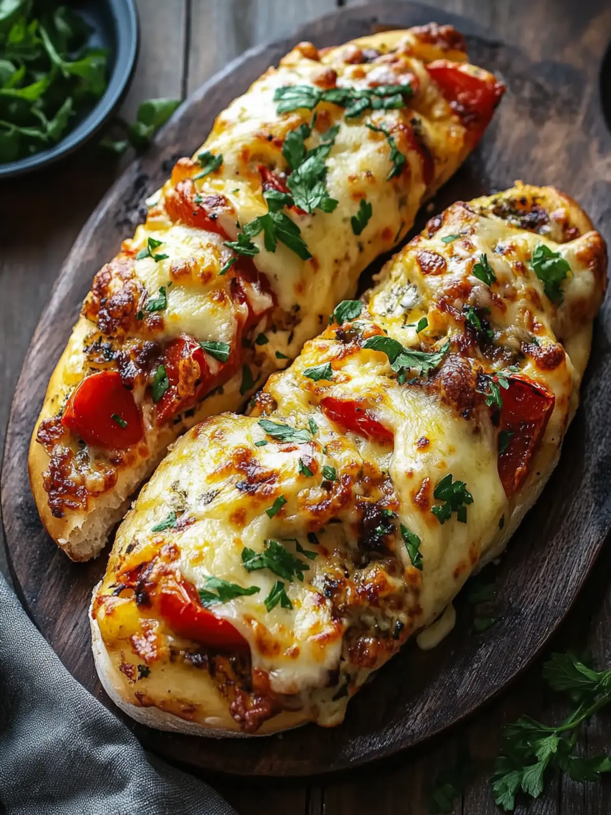 Käseüberbackenes Hühnchenbrust und Paprika – Lecker und Einfach! 4 Käseüberbackenes Hühnchenbrust und Paprika