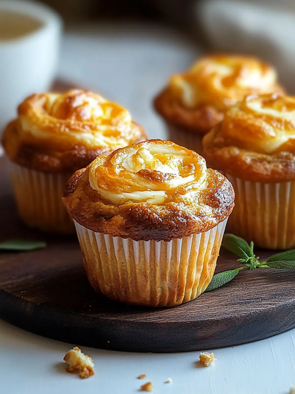 Saftige Kürbis Frischkäse Swirl Muffins für herzliche Herbstmomente 3 Saftige Kürbis Frischkäse Swirl Muffins