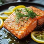 Köstliches und super saftiges Lachsfilet mit Honig-Senf-Glasur 44 Köstliches und super saftiges Lachsfilet