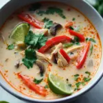 Gemütliche Schongarer Thai Kokos Hähnchen Suppe zum Verlieben 43 Schongarer Thai Kokos Hähnchen Suppe