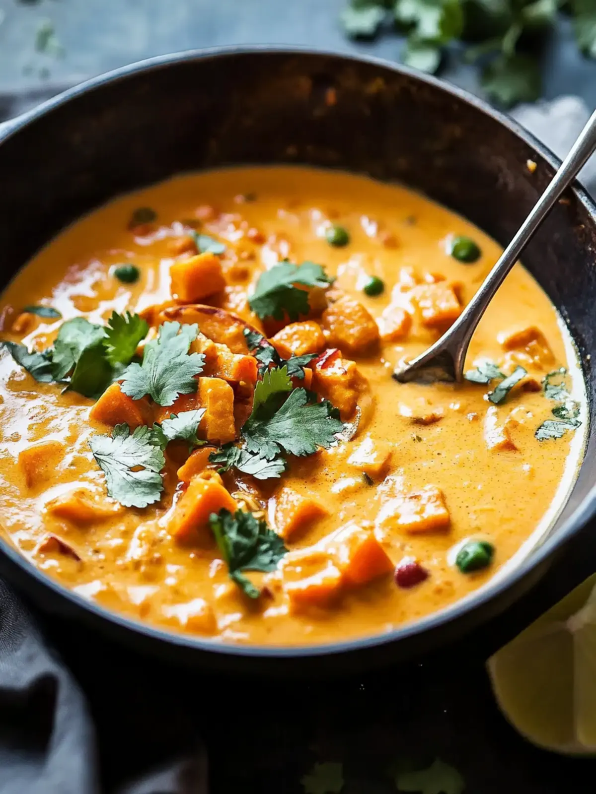 Köstliches Kürbis-Curry mit Kokosmilch in nur 30 Minuten 4 Kürbis-Curry mit Kokosmilch