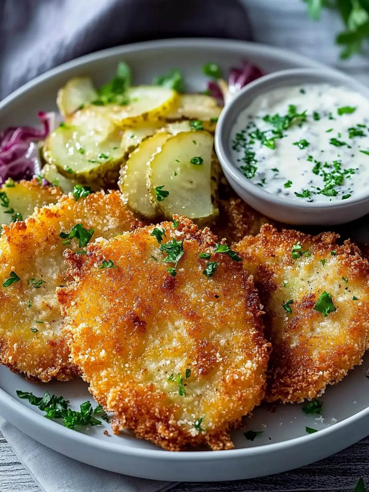 Knusprige Kohlrabi Schnitzel Airfryer – Gesund & Lecker genießen 3 Knusprige Kohlrabi Schnitzel Airfryer