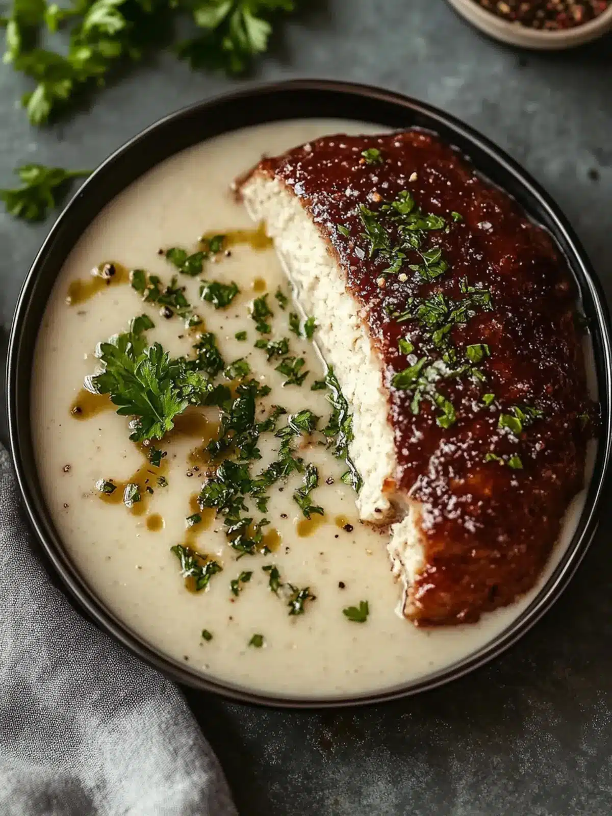 Zwiebel Suppe mit Fleischlaib: Ein winterliches Comfort Food 5 Zwiebel Suppe mit Fleischlaib