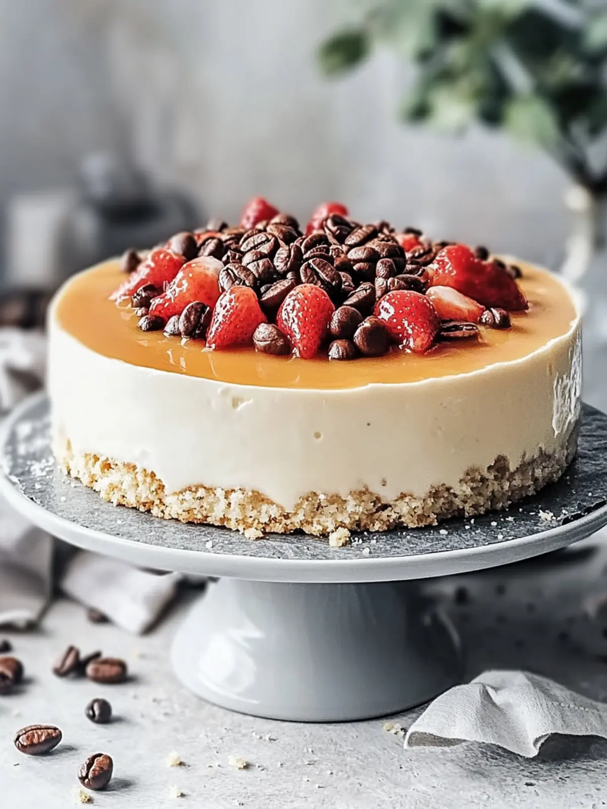 Kaffeeliebhaber-Käsekuchen: Cremiger Genuss ohne Backen 4 Kaffee-Liebhaber-Käsekuchen