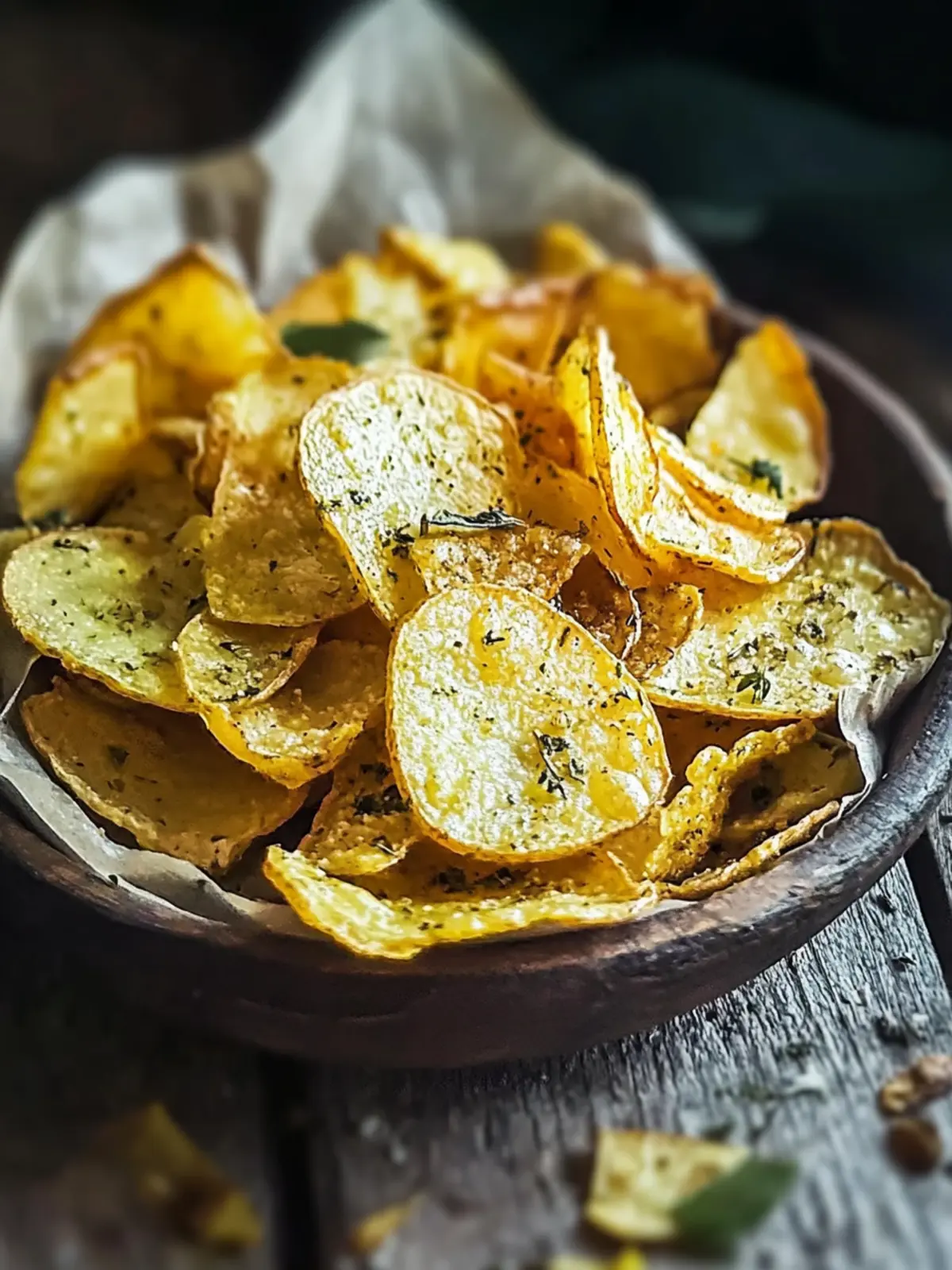 Kohlrabi-Chips mit Curry: Knuspriger Genuss für gesunde Snack-Liebhaber 5 Kohlrabi-Chips mit Curry