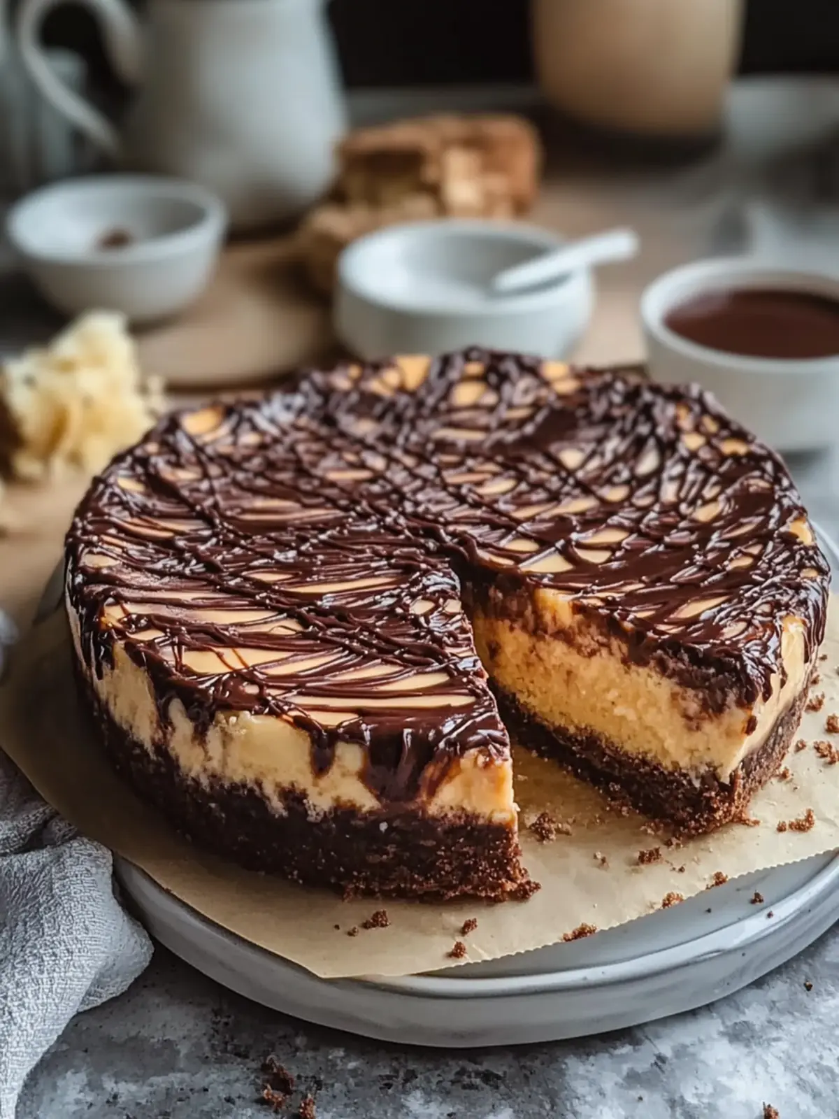 Nutella Käsekuchen Riegel – Einfach unwiderstehlich lecker 3 Nutella Käsekuchen Riegel