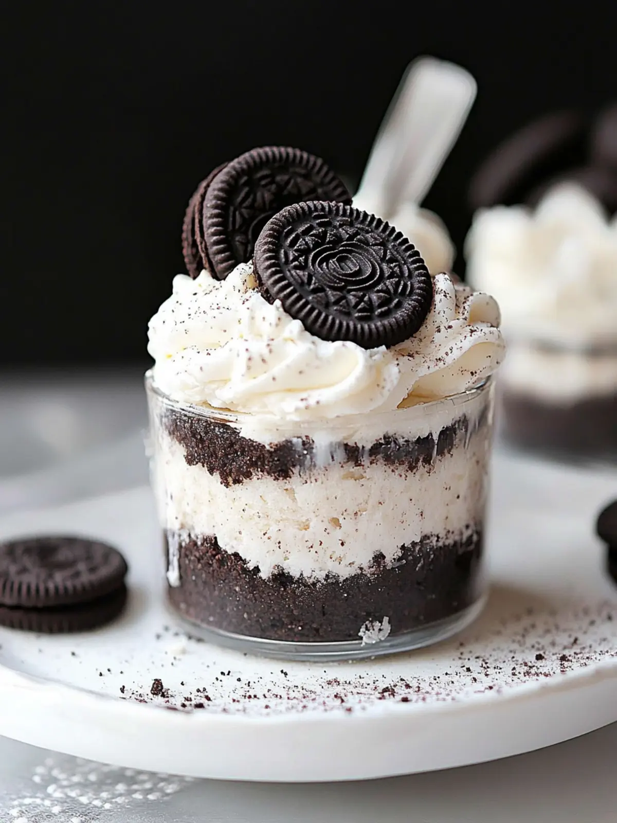 Mini Oreo Käsekuchen: Der perfekte No-Bake Genuss für Jeden! 5 Mini Oreo Käsekuchen
