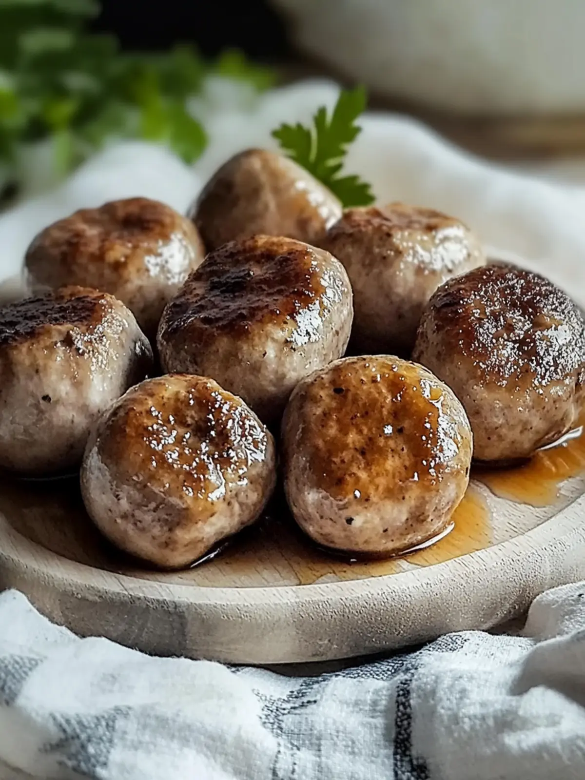Gesunde vegane Pilzfleischbällchen für schnellen Genuss 2 Healthy vegan mushroom meatballs