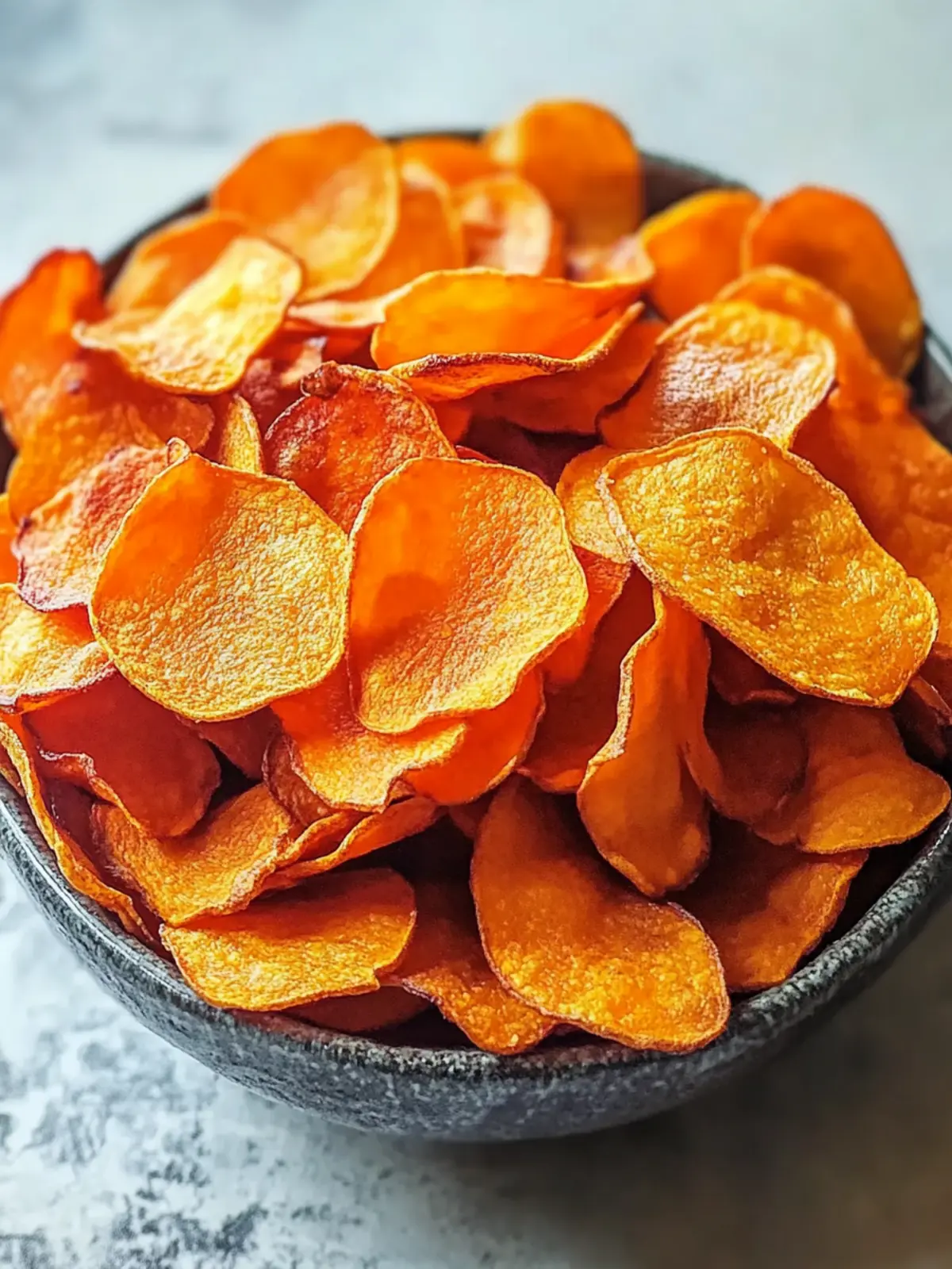 Crispy Karottenchips: Der perfekte gesunde Snack für dich 4 Crispy carrot chips for the healthy snack