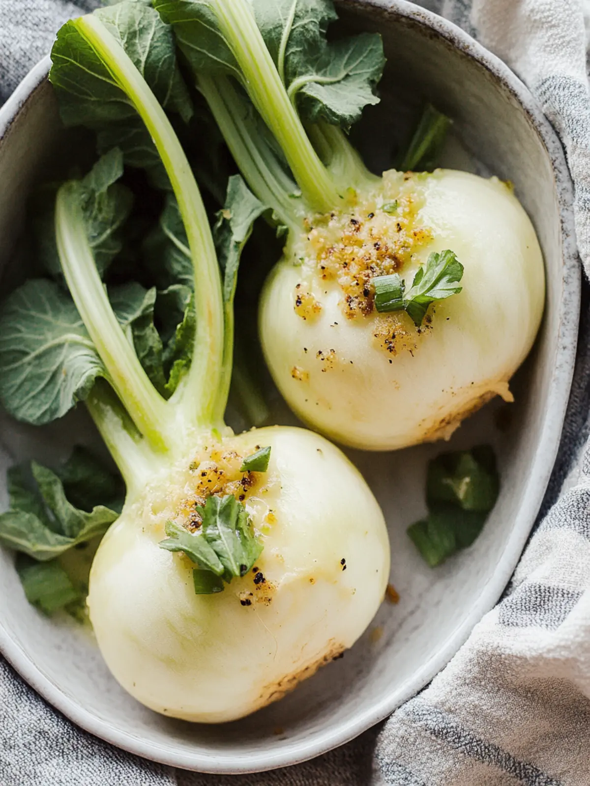 Gratinierter Kohlrabi: Cremiger Genuss für jeden Abend 2 Gratinierter Kohlrabi