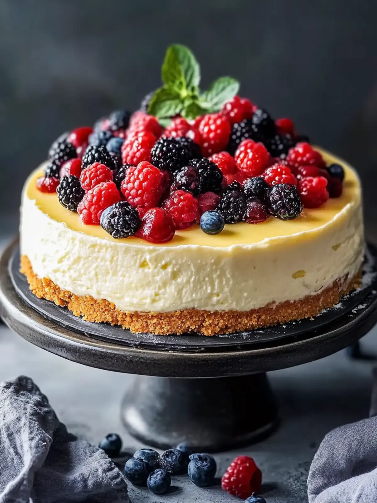 Frischkäsekuchen – Cremiger Genuss für jeden Anlass 4 Frischkäsekuchen