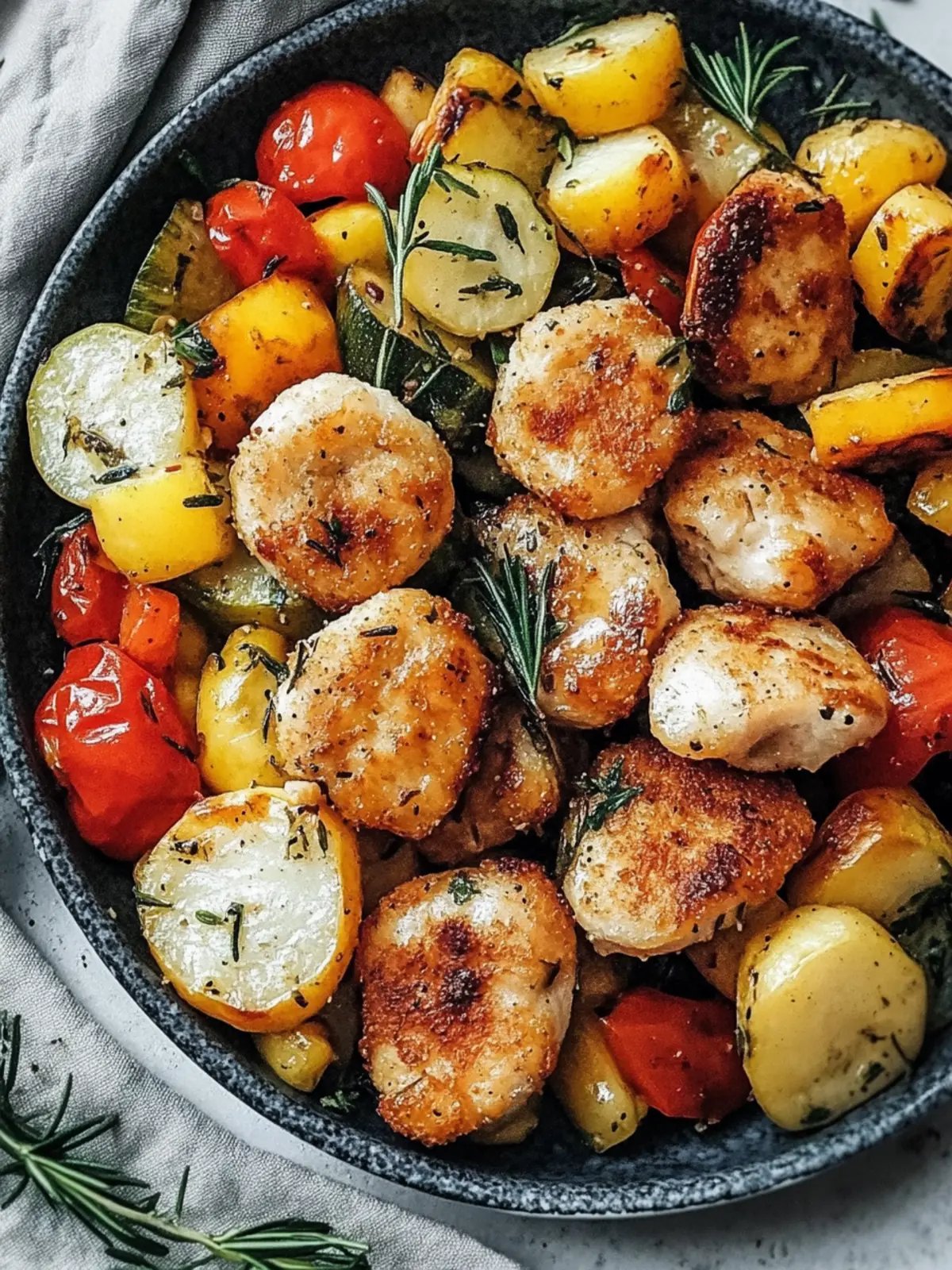 Luftfritteuse Hähnchen und Gemüse: Gesund und blitzschnell genießen 4 Luftfritteuse Hähnchen und Gemüse
