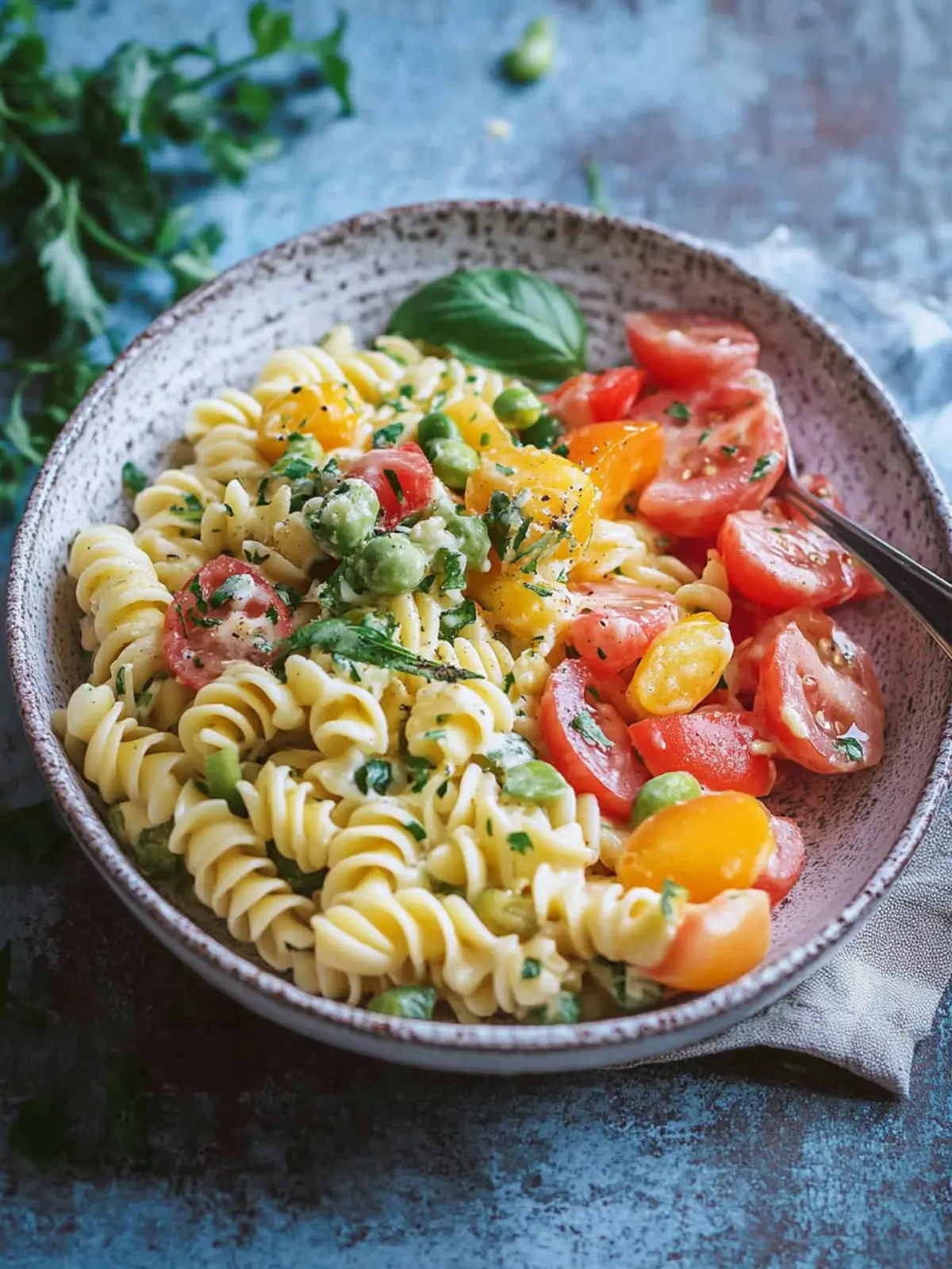 Erfrischender Nudelsalat ohne Mayo für heiße Sommertage 3 Nudelsalat ohne Mayo