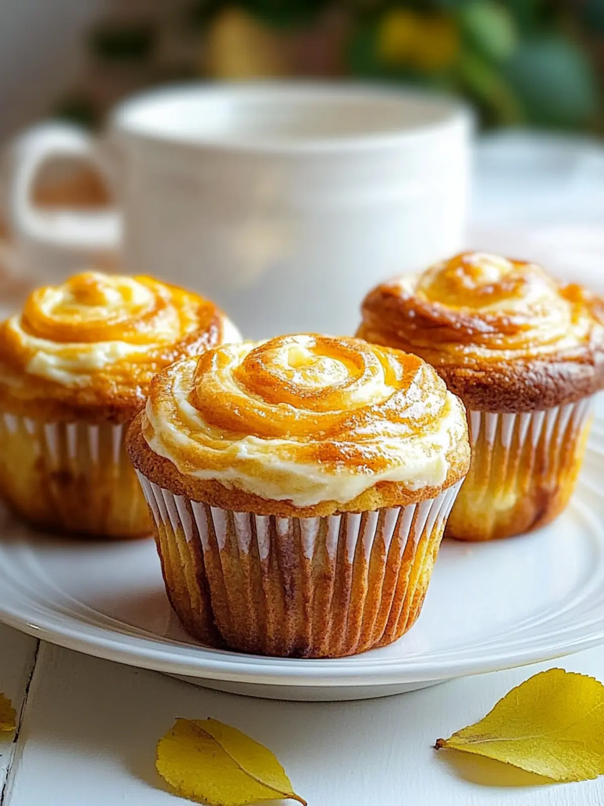 Saftige Kürbis Frischkäse Swirl Muffins für herzliche Herbstmomente 2 Saftige Kürbis Frischkäse Swirl Muffins