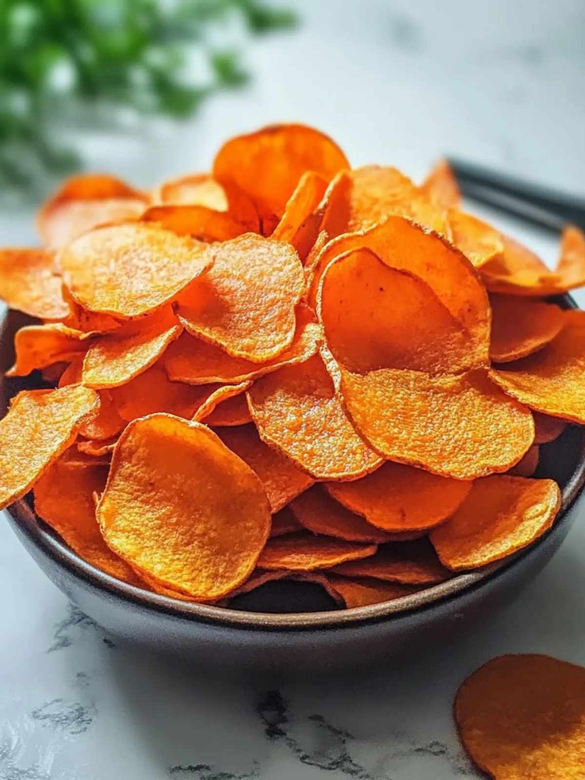 Crispy Karottenchips: Der perfekte gesunde Snack für dich 5 Crispy carrot chips for the healthy snack