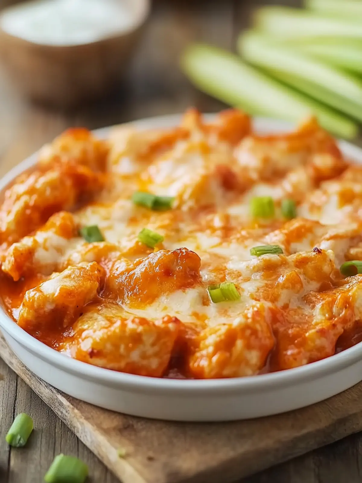 Köstlicher Buffalo-Hühnchen-Dip Ofen: Perfekt für jede Party 5 Buffalo-Hühnchen-Dip Ofen
