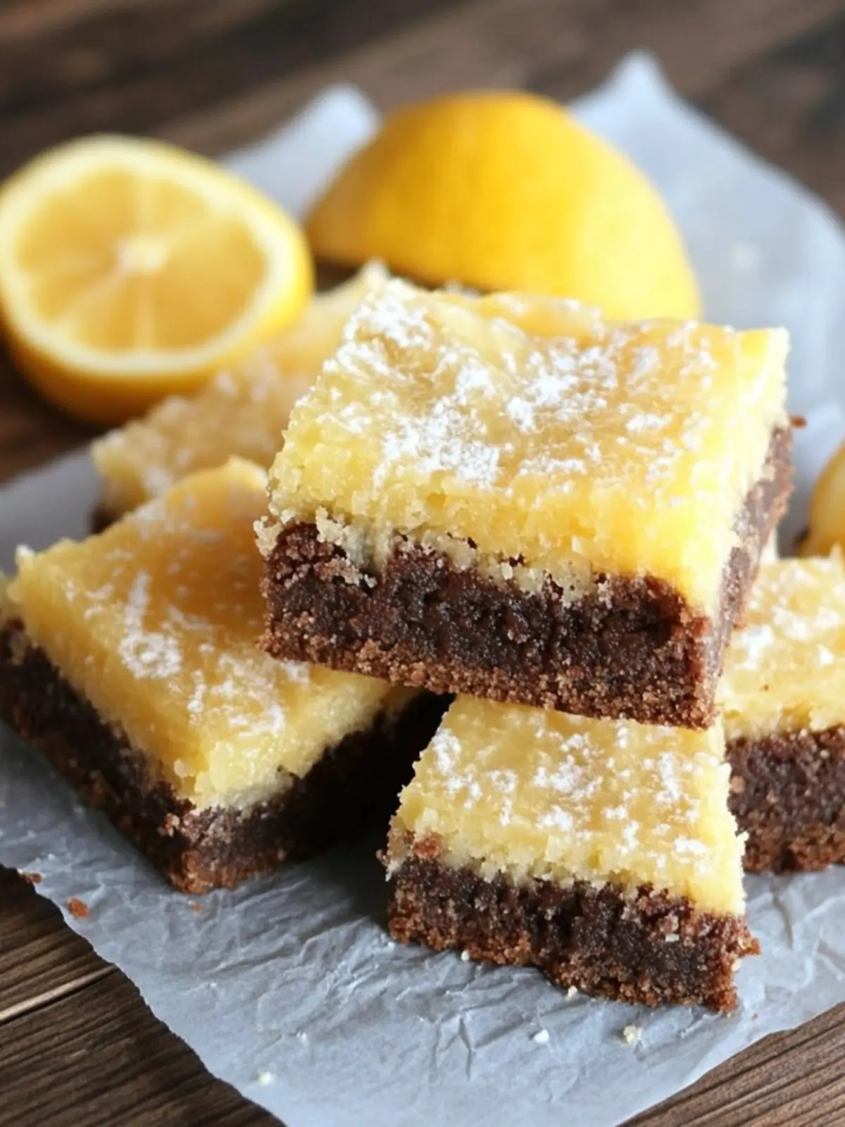 Zitronen-Brownies: Saftig, Chewy und Erfrischend Fruchtig 3 Zitronen-Brownies