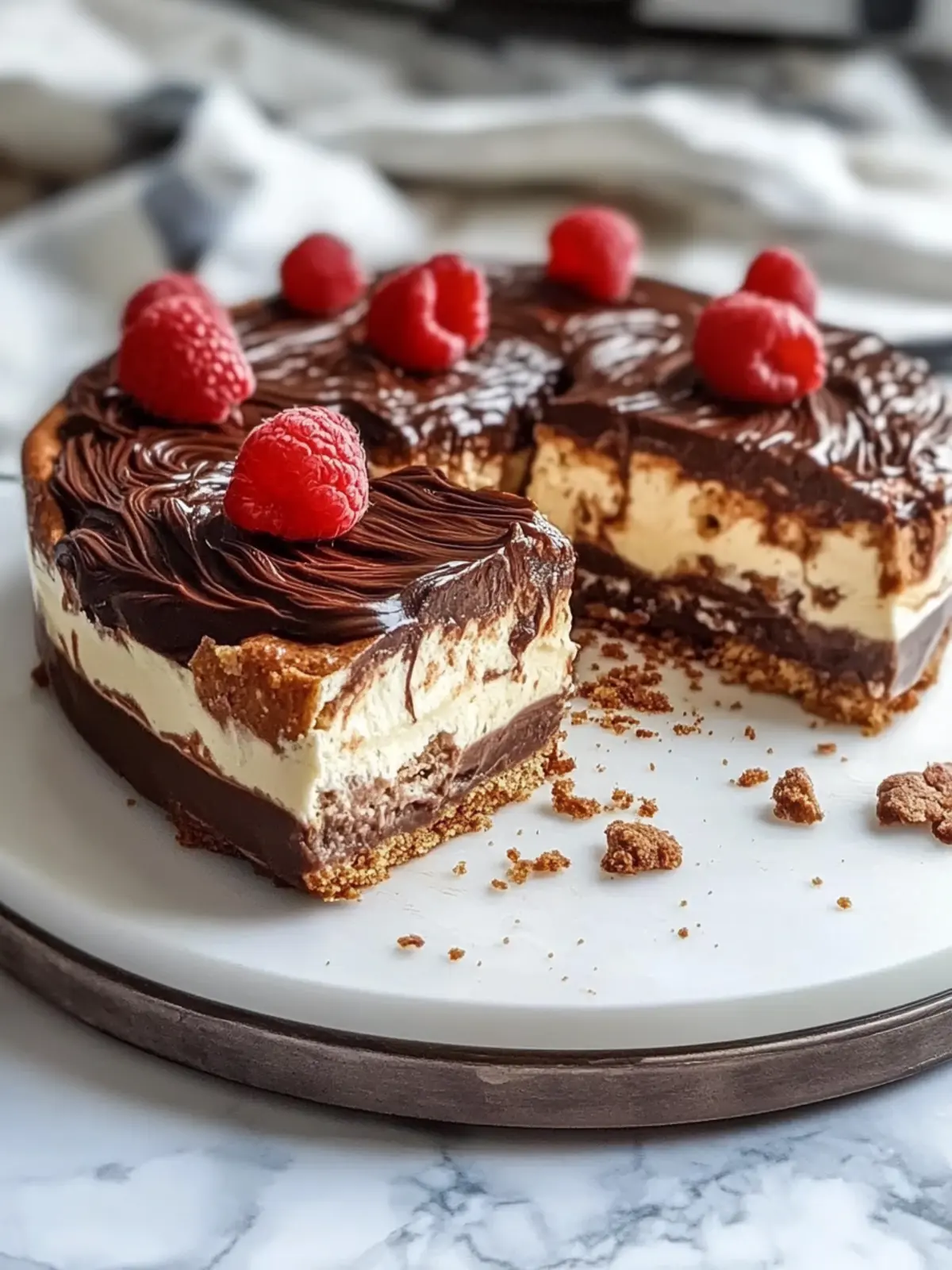 Nutella Käsekuchen Riegel – Einfach unwiderstehlich lecker 5 Nutella Käsekuchen Riegel