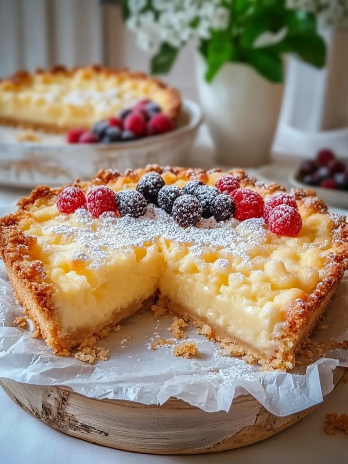 Vanillepudding Streuselkuchen vom Blech – Einfach himmlisch! 4 Vanillepudding Streuselkuchen vom Blech