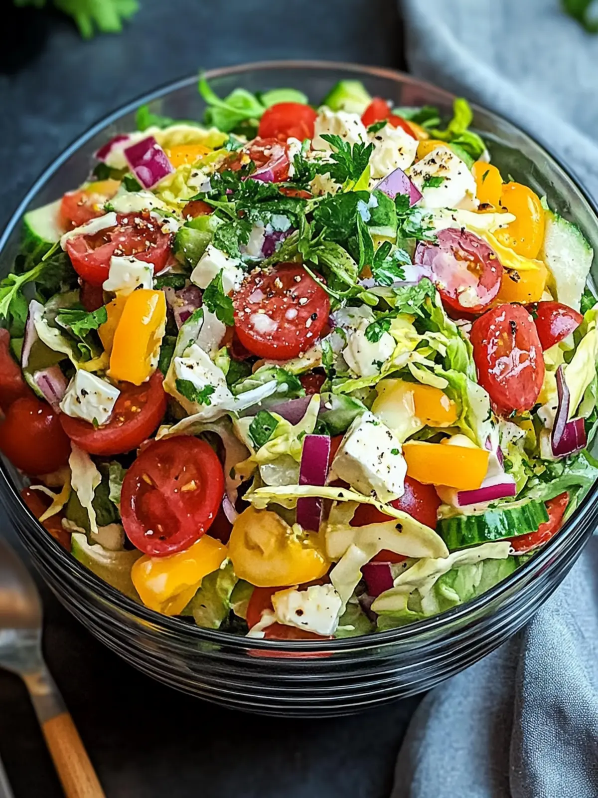 Frischer Über-Nacht-Salat: Stressfreies Meal Prep genießen 3 Über-Nacht-Salat