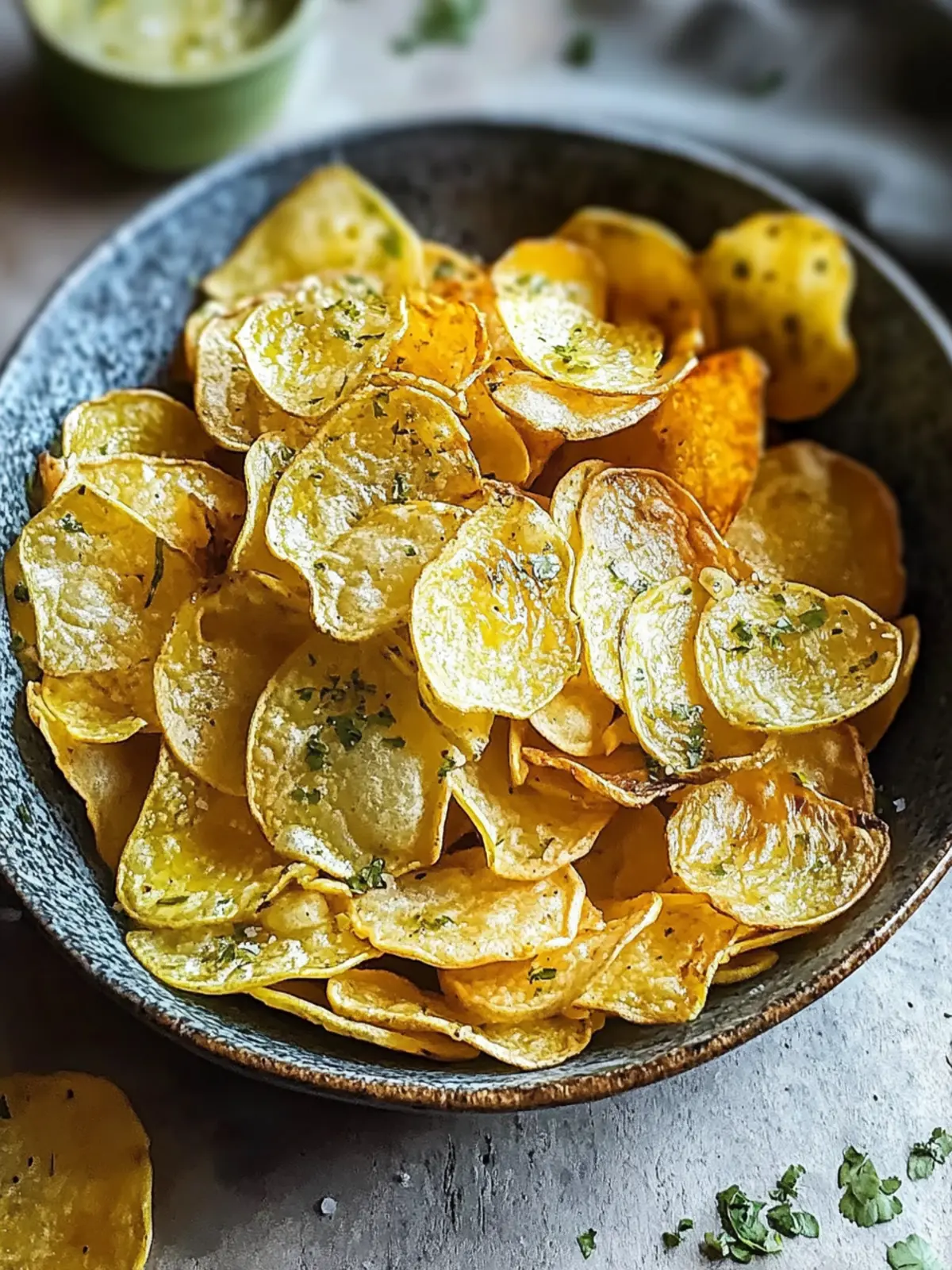 Kohlrabi-Chips mit Curry: Knuspriger Genuss für gesunde Snack-Liebhaber 3 Kohlrabi-Chips mit Curry