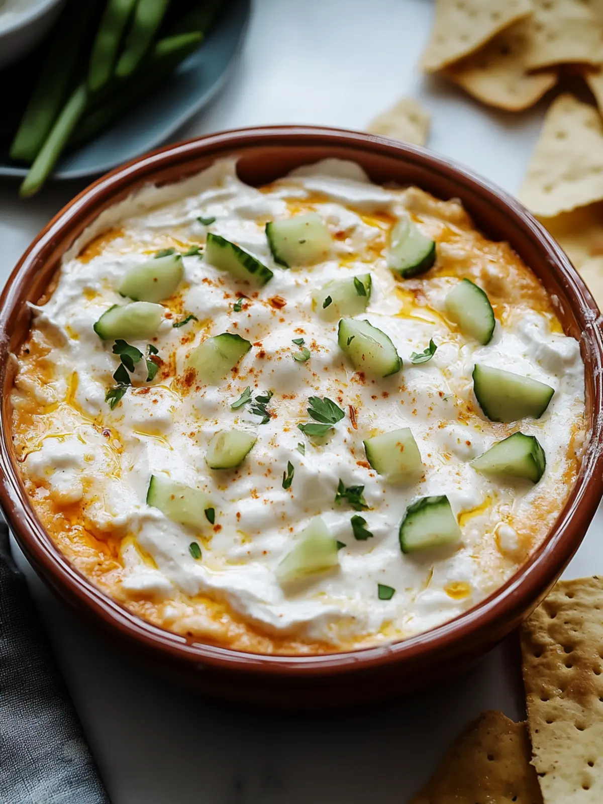 Beste Buffalo-Hühnchen-Dip