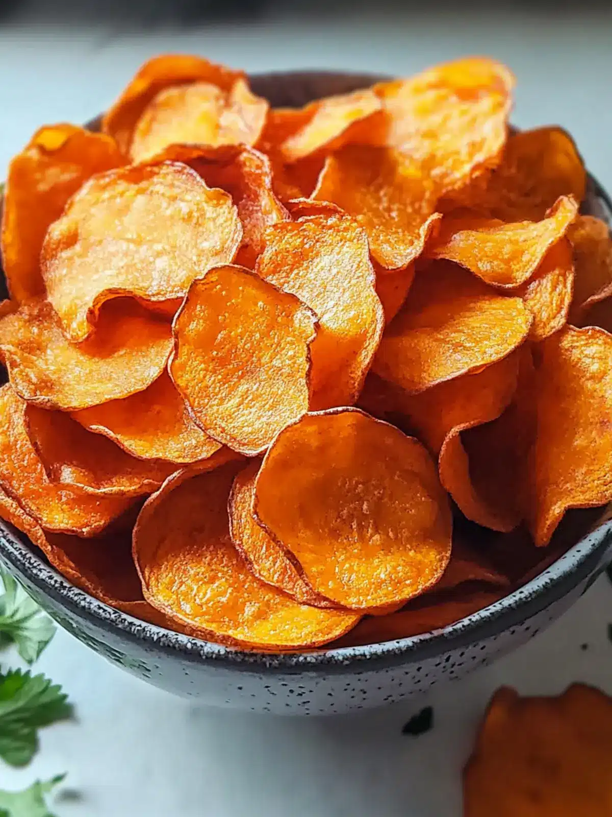 Krosse Karottenchips: Dein gesunder Snack-Traum! 3 Crispy carrot chips for the healthy snack