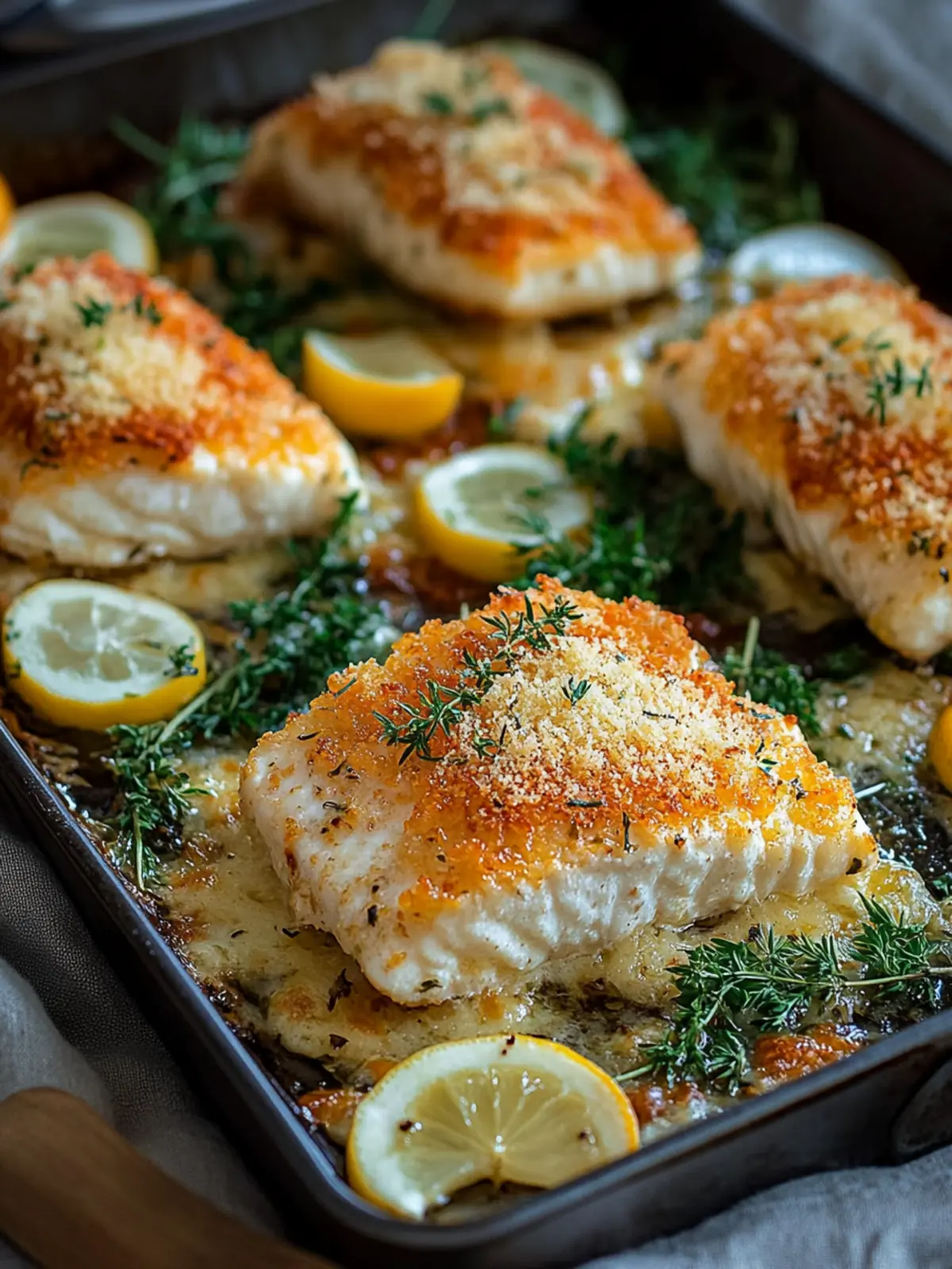 Krosse im Ofen gebackene Parmesan-Krustenlachsfilets in 25 Min 3 Krosse im Ofen gebackene Parmesan-Krustenlachsfilets