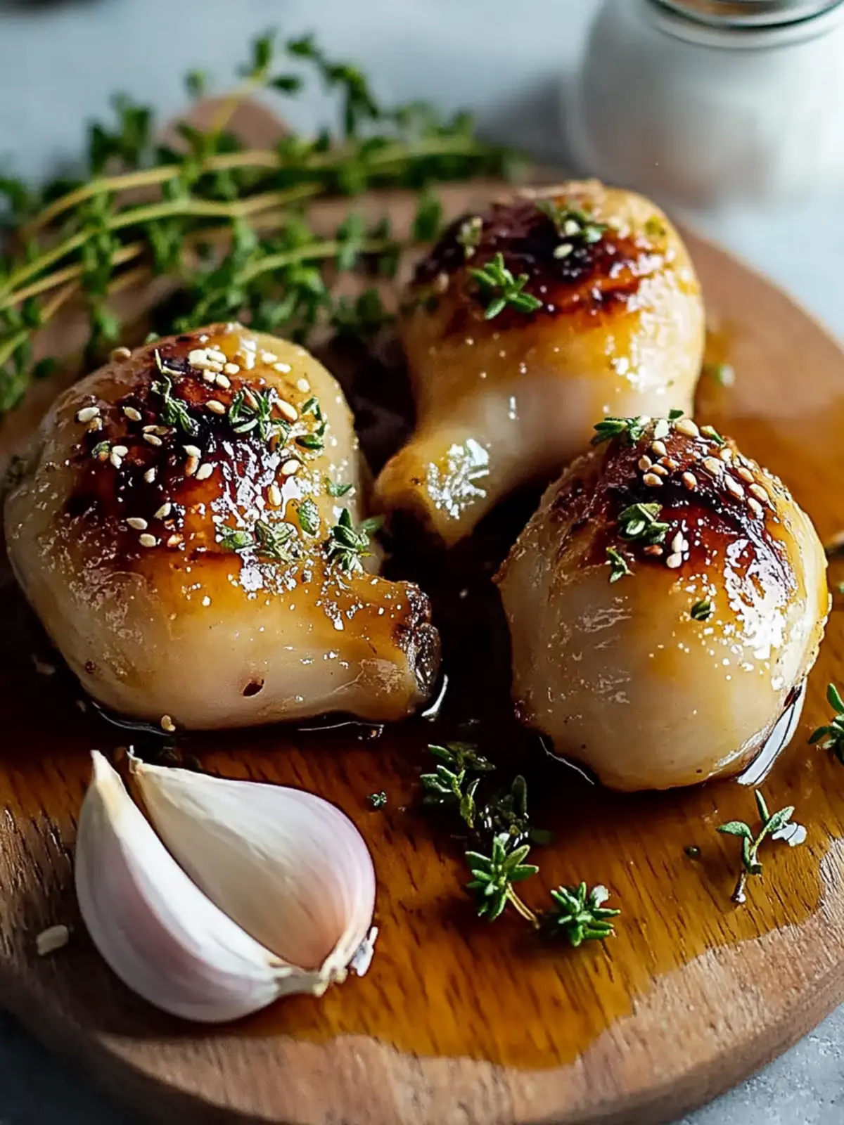 Köstliches Honig-Knoblauch-Hähnchen in unter 40 Minuten genießen 4 Honig-Knoblauch-Hähnchen