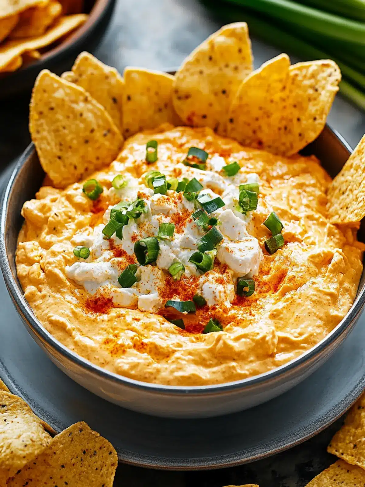 Cremiger Buffalo Chicken Dip im Slow Cooker – Einfach und Lecker! 2 Cremiger Buffalo Chicken Dip