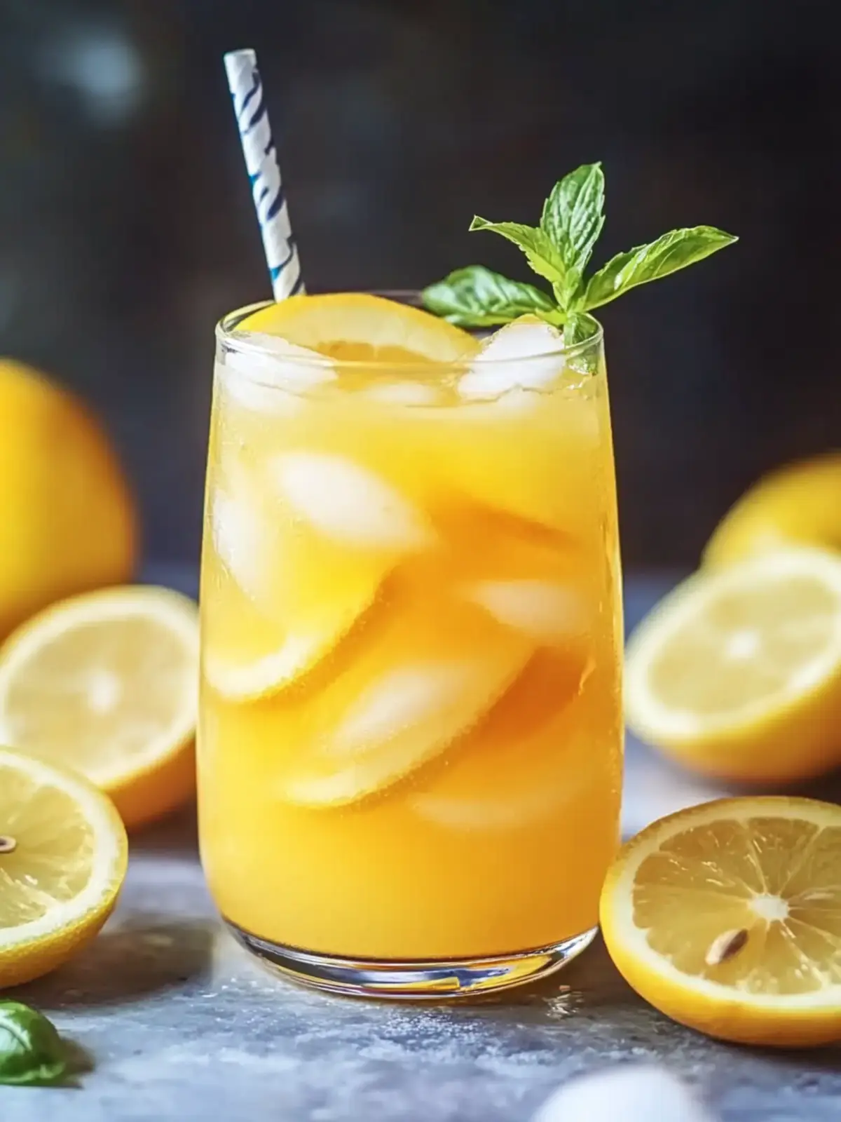 Erfrischende Pfirsich-Limonade – Dein Sommertraum im Glas 5 Erfrischende Pfirsich-Limonade