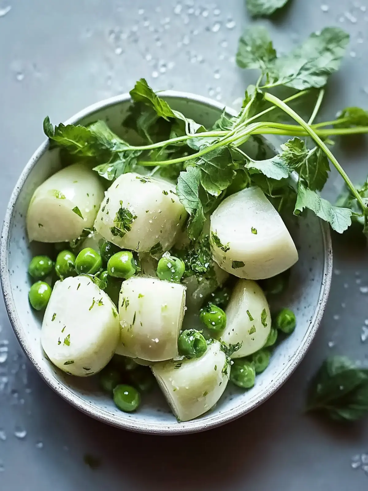 Omas Kohlrabi mit Erbsen: Schnelle, gesunde Hausmannskost 5 Omas Kohlrabi mit Erbsen