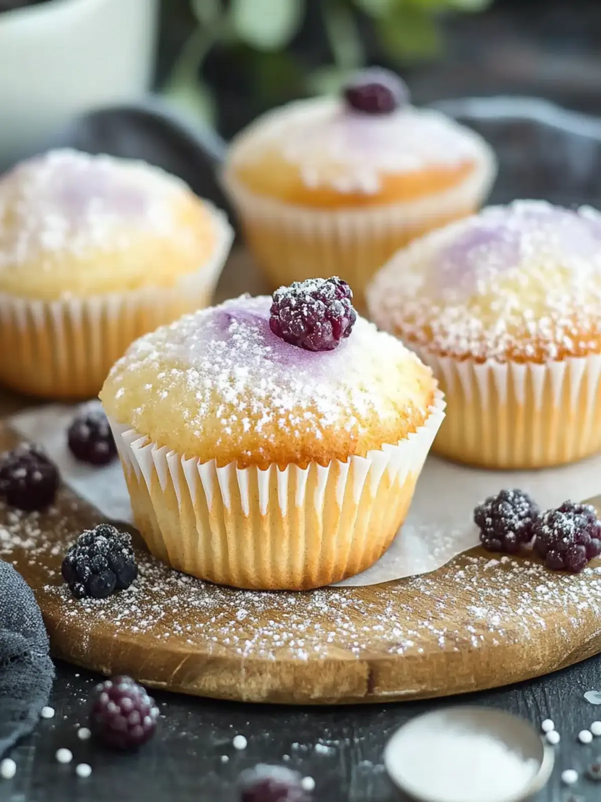 Muffins ohne Butter: Fluffig und gesund mit Zitronenglasur 5 Muffins ohne Butter