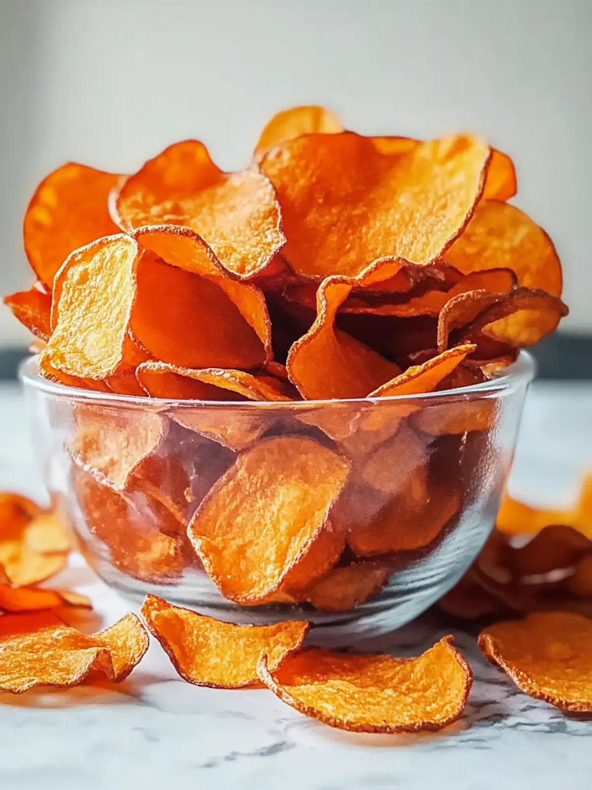 Crispy Karottenchips: Der perfekte gesunde Snack für dich 6 Crispy carrot chips for the healthy snack
