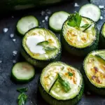 Einfache Zucchini-Knoblauch-Häppchen: Knuspriger Snack Genuss 7 Einfache Zucchini-Knoblauch-Häppchen