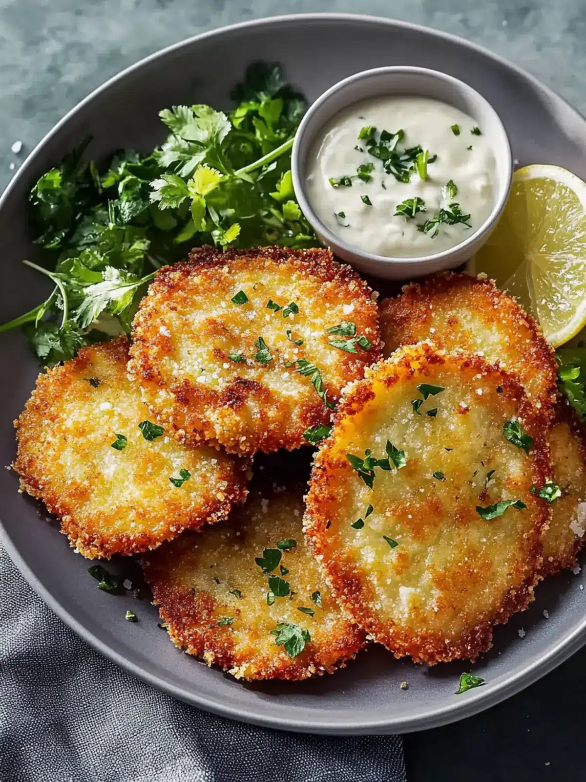 Knusprige Kohlrabi Schnitzel Airfryer – Gesund & Lecker genießen 2 Knusprige Kohlrabi Schnitzel Airfryer