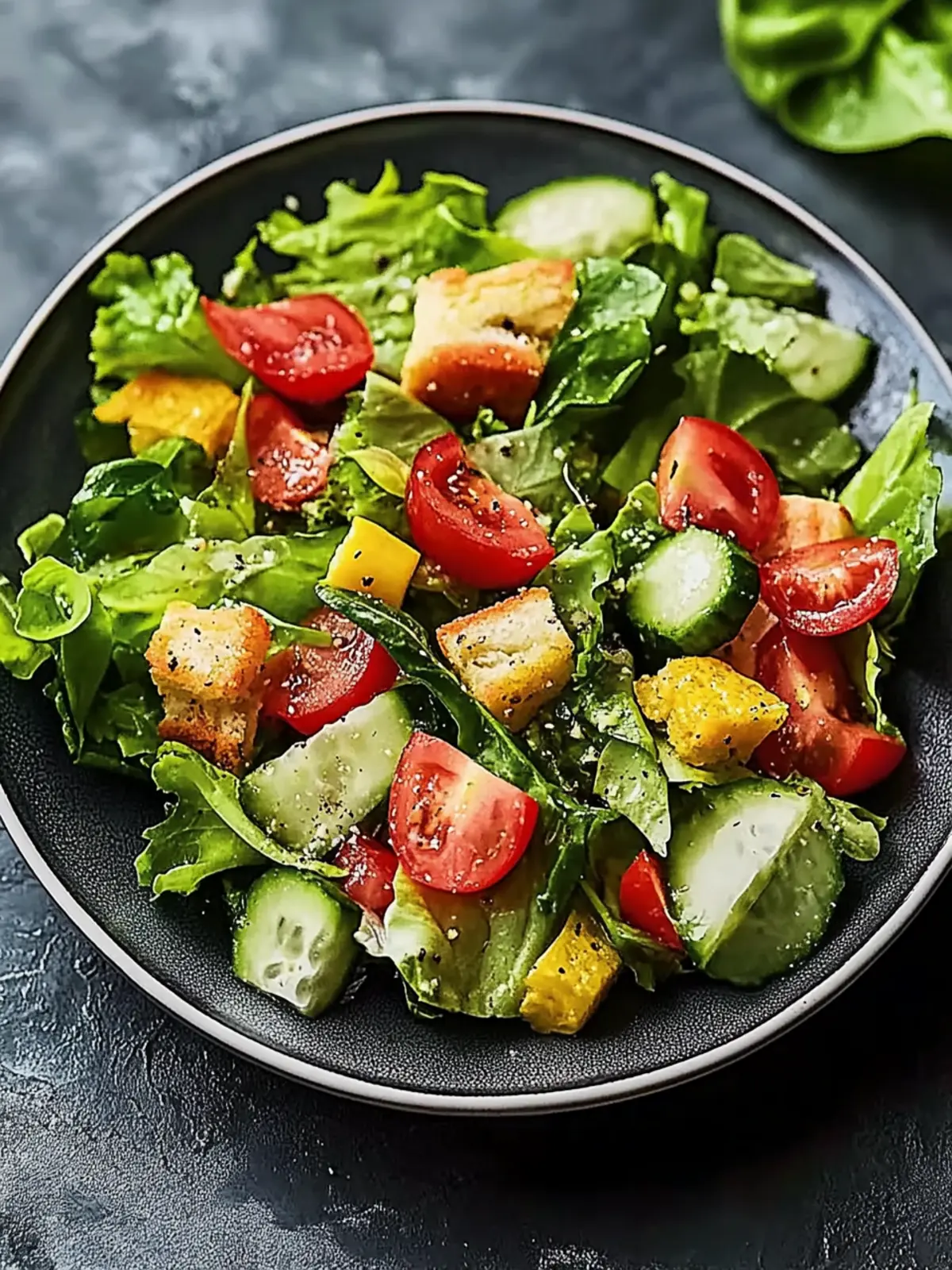 Gemischter Salat einfach: Frisch, bunt und super gesund 3 Gemischter Salat einfach