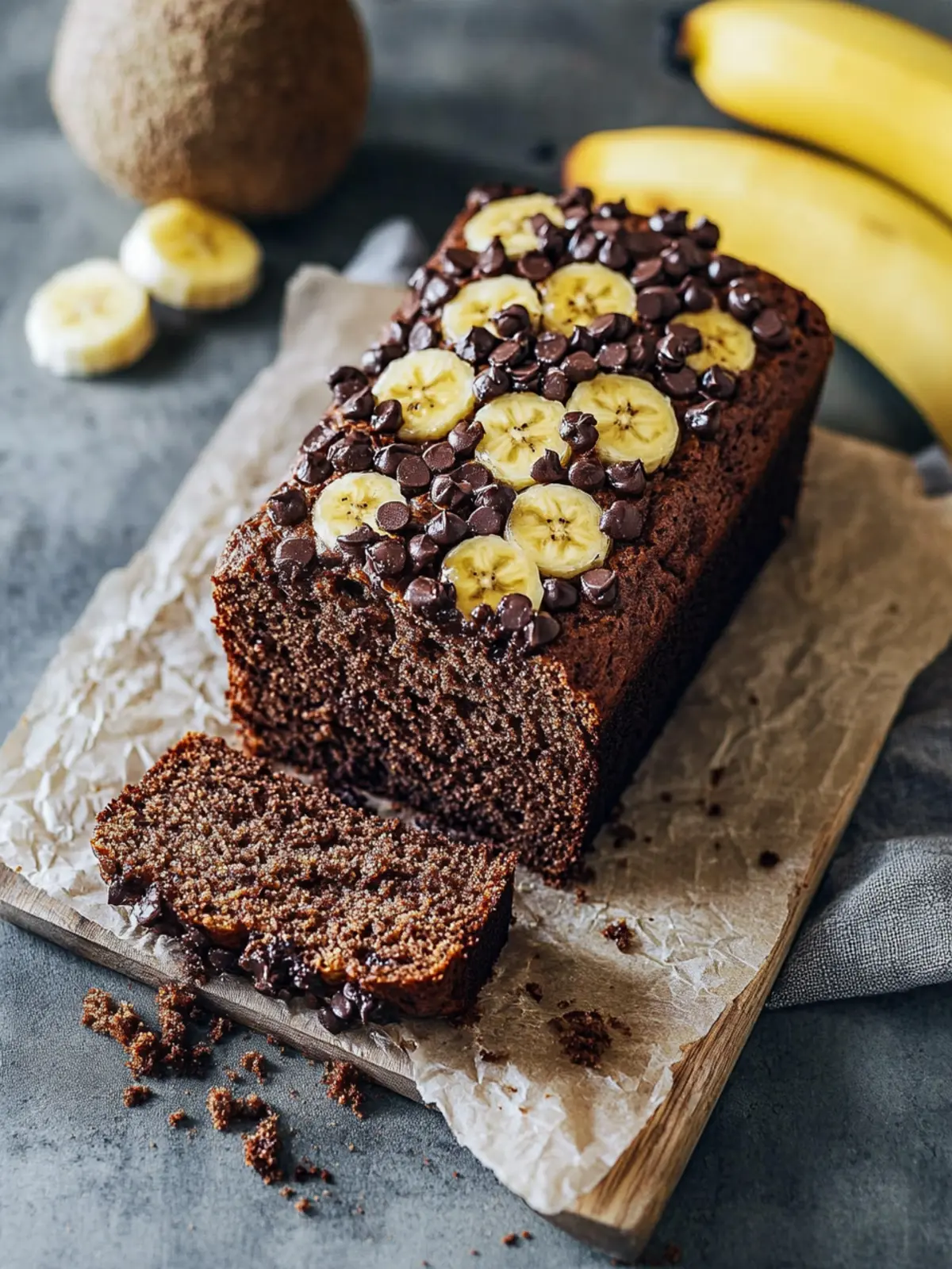 Saftiges Schoko-Bananenbrot – Vegan und ganz ohne Zucker 5 Schoko-Bananenbrot