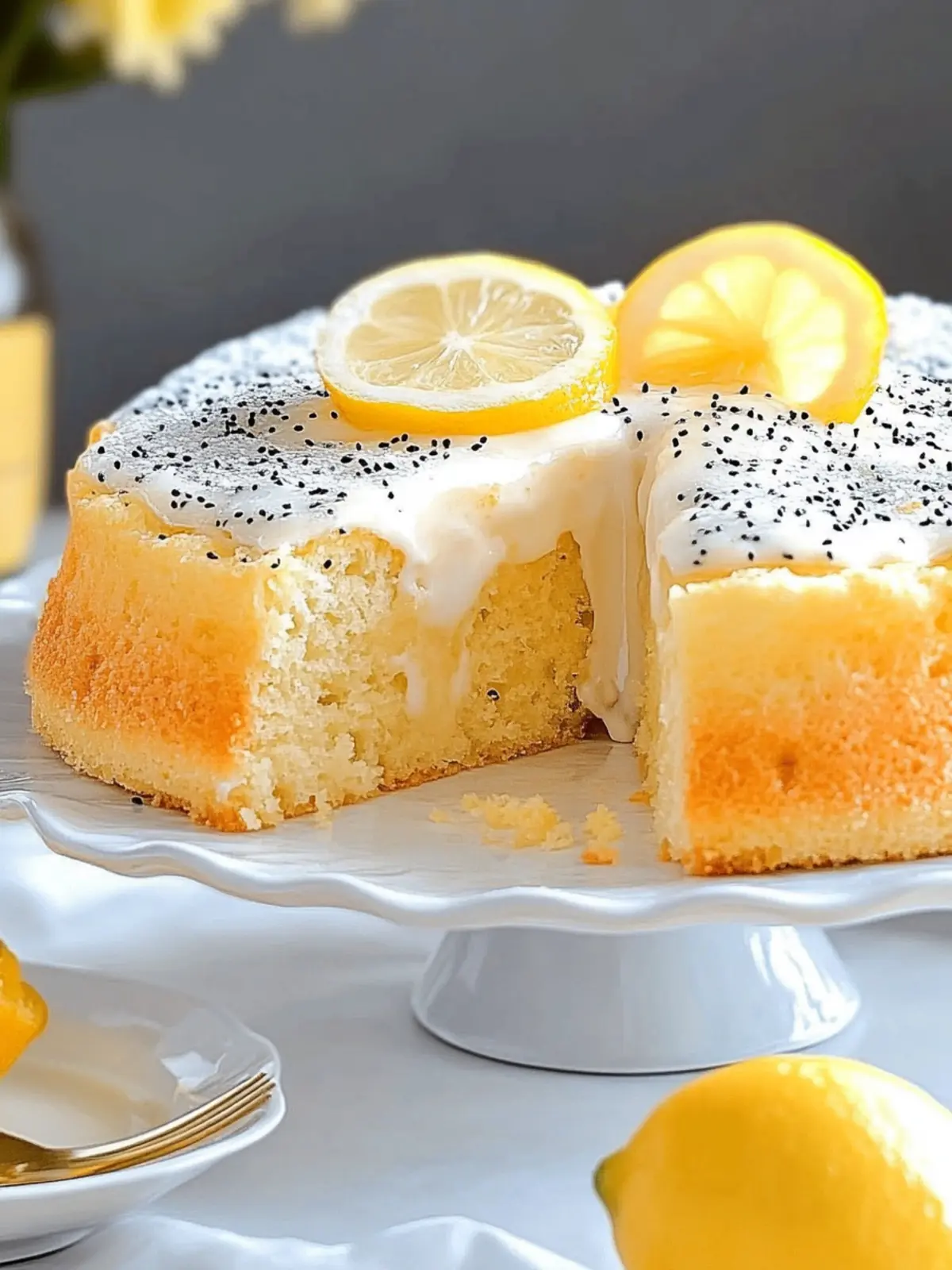 Unwiderstehlicher Zitronen-Samen-Kuchen mit gesunder Note 5 Unwiderstehlicher Zitronen-Samen-Kuchen