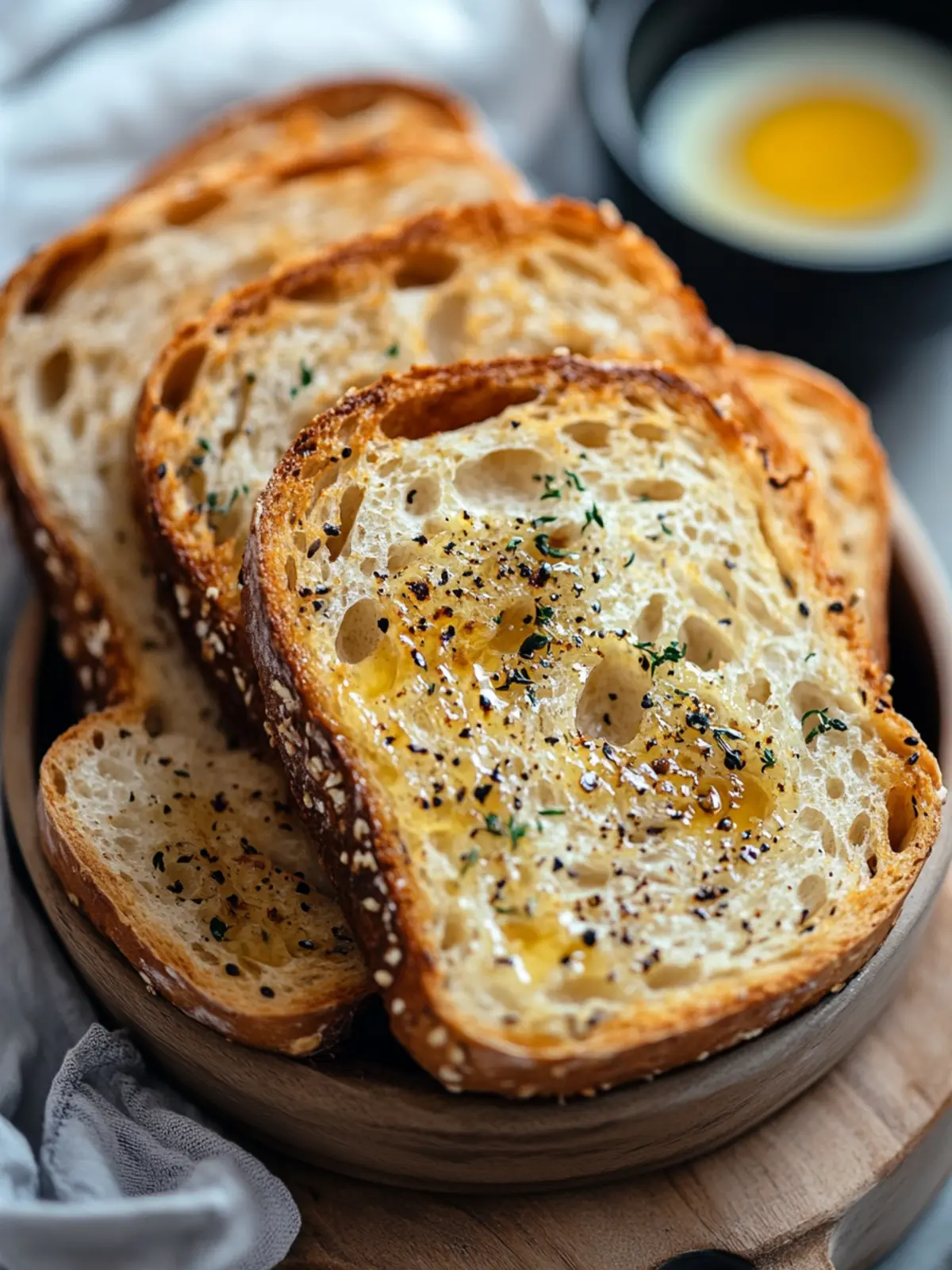 Crispy Airfryer Knoblauchbrot in nur 11 Minuten genießen 3 Airfryer Knoblauchbrot