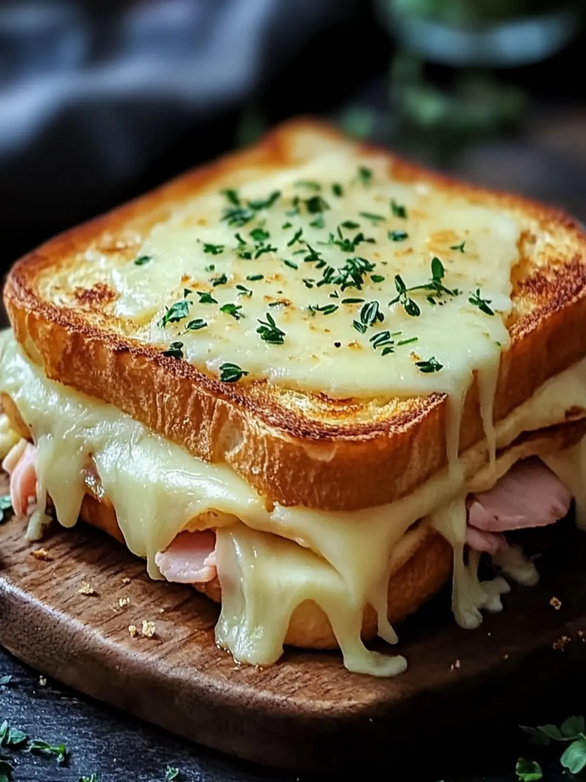 Klassischer französischer Croque Monsieur für ein genussvolles Mittagessen 4 Klassischer französischer Croque Monsieur