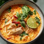 Cremige Thai Rote Curry Nudelsuppe – Wärme für die Seele 45 Cremige Thai Rote Curry Nudelsuppe