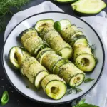Köstliche Zucchiniröllchen mit Schinken und Käse genießen 42 Zucchiniröllchen