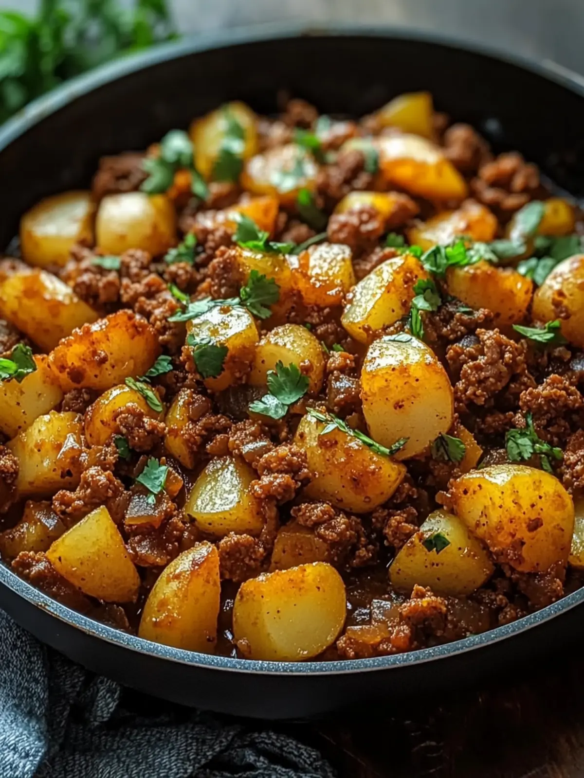 Köstliche Mexikanische Hackfleisch-Pfanne mit Kartoffeln genießen 5 Mexikanische Hackfleisch-Pfanne mit Kartoffeln